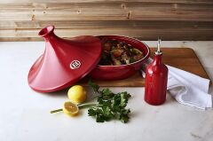 Emile Henry Yağdanlık 400 ml Kırmızı/Burgundy