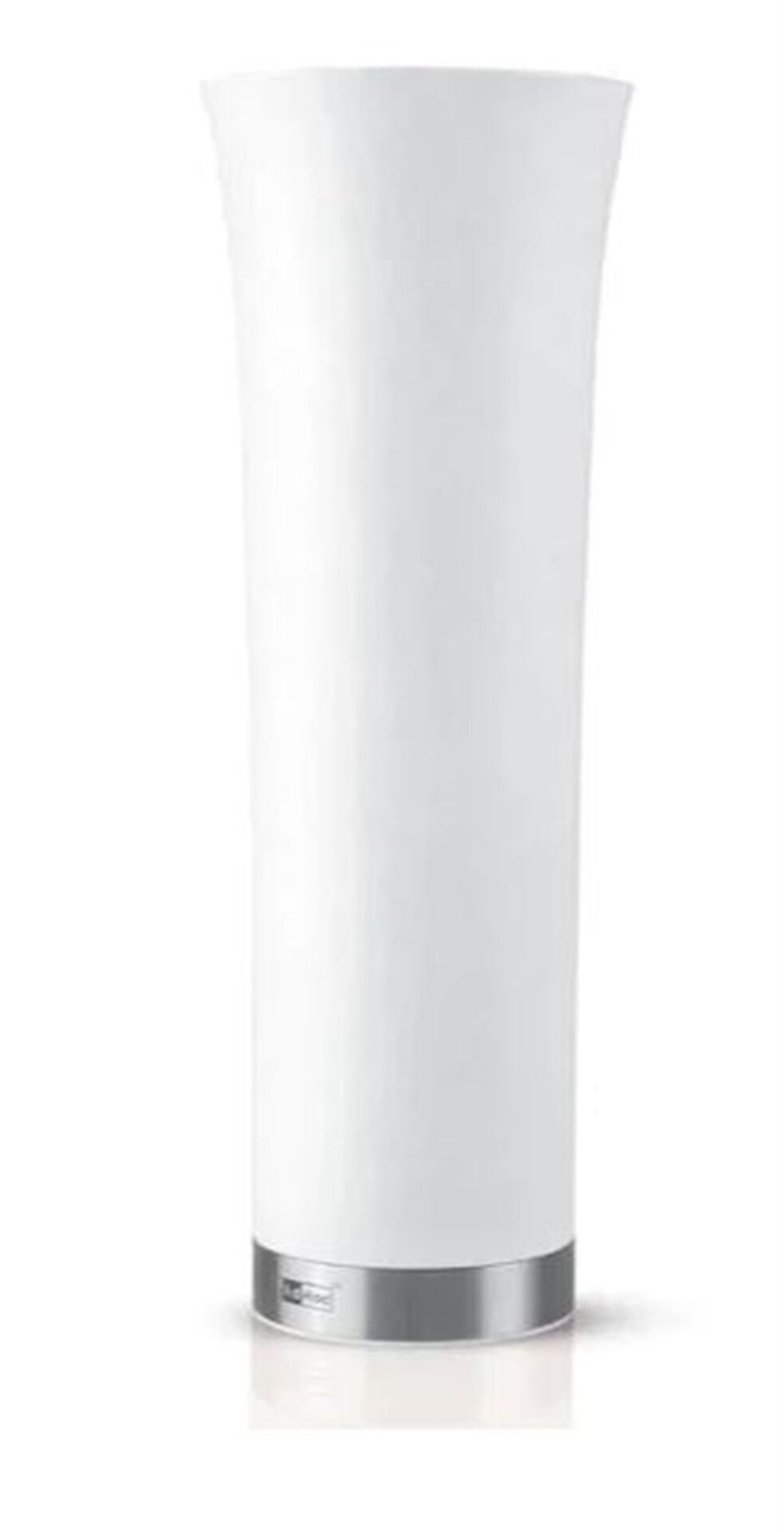 Adhoc Milano Beyaz Elektrikli Tuz Karabiber Değirmeni Led Işıklı 20 cm