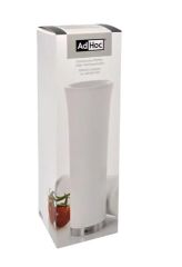 Adhoc Milano Beyaz Elektrikli Tuz Karabiber Değirmeni Led Işıklı 20 cm