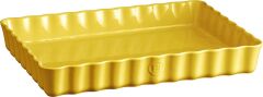 Emile Henry Tart-Börek Fırın Kabı 33 x 24 cm Mat Sarı/Provence Yellow