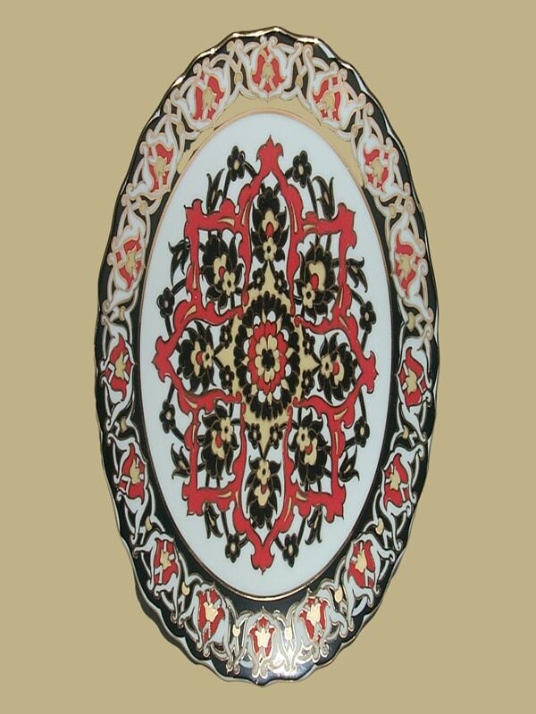 GÜRAL PORSELEN 17 CM DUVAR TABAĞI