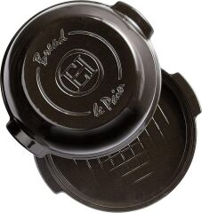 Emile Henry Fırın Kabı Ekmek Yuvarlak 32 cm Antrasit/Charcoal