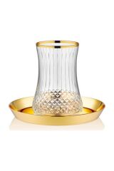 Koleksiyon Dervısh Çay Set 6 lı Elegant Parlak Altın