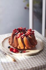 Emile Henry Madeleine Yuvarlak Servis Tabağı 31 cm Ekru / Clay