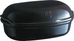 Emile Henry Artisan Ekmek/Fırın Kabı 36*24*16 cm 3,35 l Antrasit