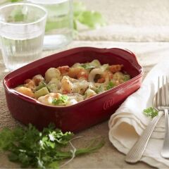 Emile Henry Fırın Kabı Dikdörtgen 42 x 28 cm Kırmızı/Burgundy -349654