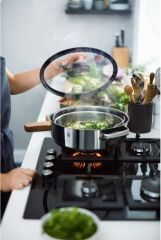 WMF VITALIS BUHARLI PİŞİRİCİ 5LT YUVARLAK