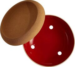 Emile Henry Meyve Kabı Yuvarlak 9.5 Lt Kırmızı/Burgundy -348765