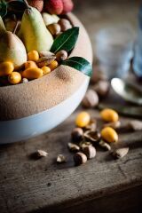 Emile Henry Meyve Kabı Yuvarlak 9.5 Lt Kırmızı/Burgundy -348765