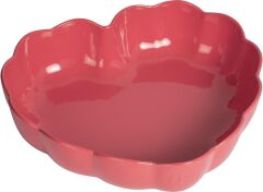 Emile Henry Madeleine Fırın Kabı Kalp 6,5 x 24,5 x 26,5 cm Pembe