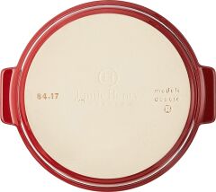 Emile Henry Peynir eritme ve fırın kabı 20 cm Kırmızı/Burgundy - 348417