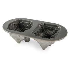 Nordicware 2'li Ev Kek Kalıbı Gümüş