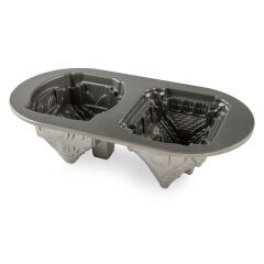 Nordicware 2'li Ev Kek Kalıbı Gümüş