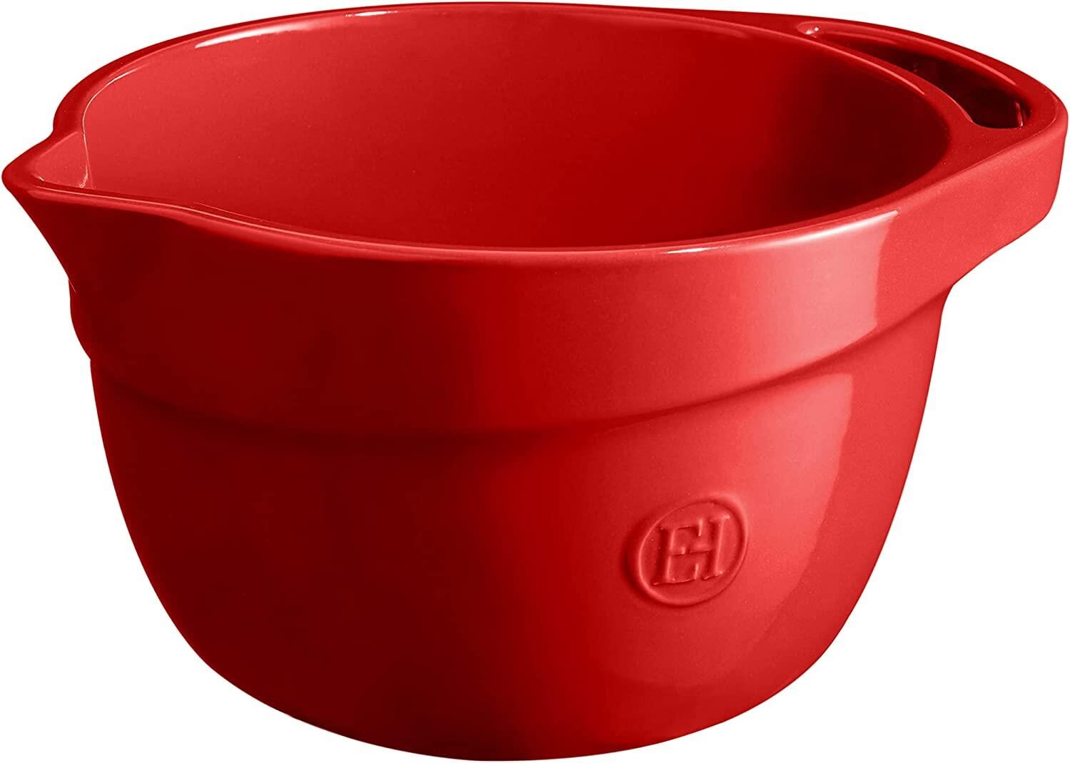 Emile Henry Karıştırma Kabı Yuvvarlak 3,5 Lt Kırmızı / Burgundy 346563