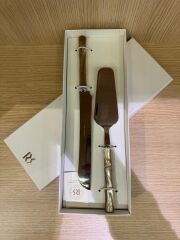 Rivadossi Bamboo Şampanya Pasta Servis Seti