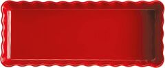 Emile Henry Tart-Börek-Fırın Kabı Dikdörtgen 36.5 x 15 cm Kırmızı/Burgundy