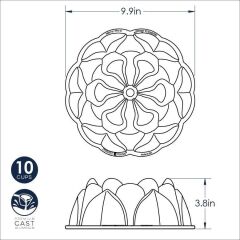 Nordicware Manolya Bundt Kek Kalıbı Bronz