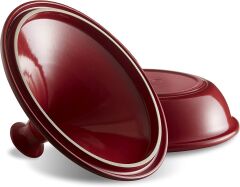 Emile Henry Ateşe Dayanıklı Tajin 32 cm 5 Lt Kırmızı/Burgundy