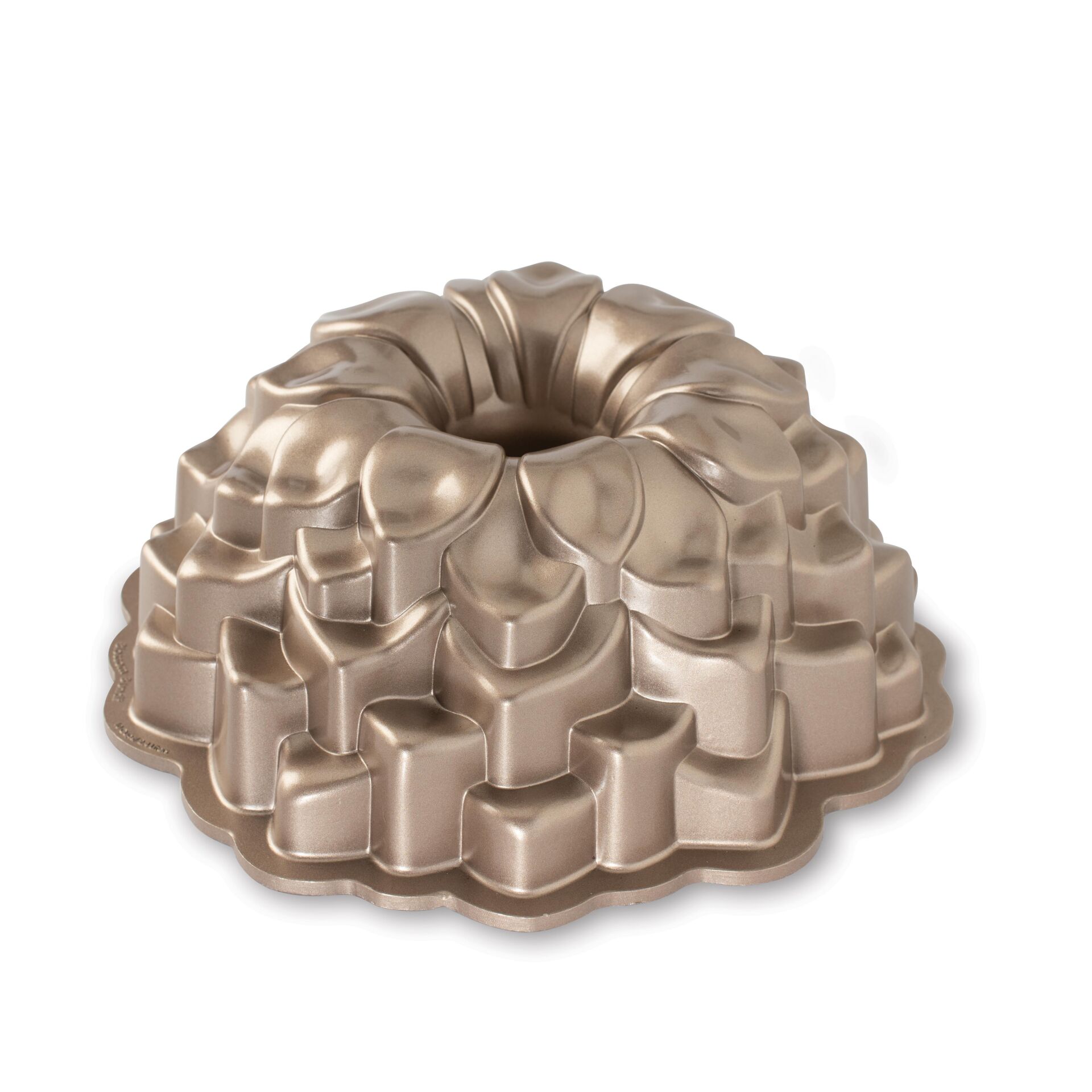 Nordicware Çicek Bundt Kek Kalıbı Bronz