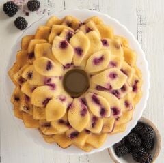 Nordicware Çicek Bundt Kek Kalıbı Bronz