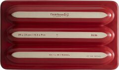 Emile Henry Baget Ekmek/Fırın Kabı Dikdörtgen 39 x 23 cm Kırmızı/Burgundy