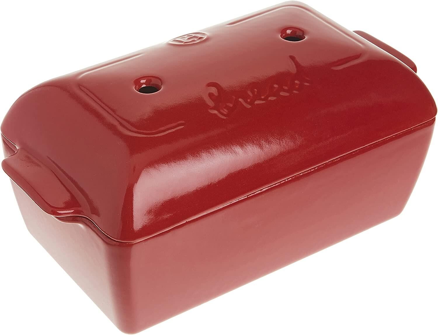 Emile Henry Ekmek/Fırın Kabı Baton 28 x 14,5 cm Kırmızı/Burgundy