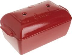 Emile Henry Ekmek/Fırın Kabı Baton 28 x 14,5 cm Kırmızı/Burgundy