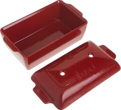 Emile Henry Ekmek/Fırın Kabı Baton 28 x 14,5 cm Kırmızı/Burgundy