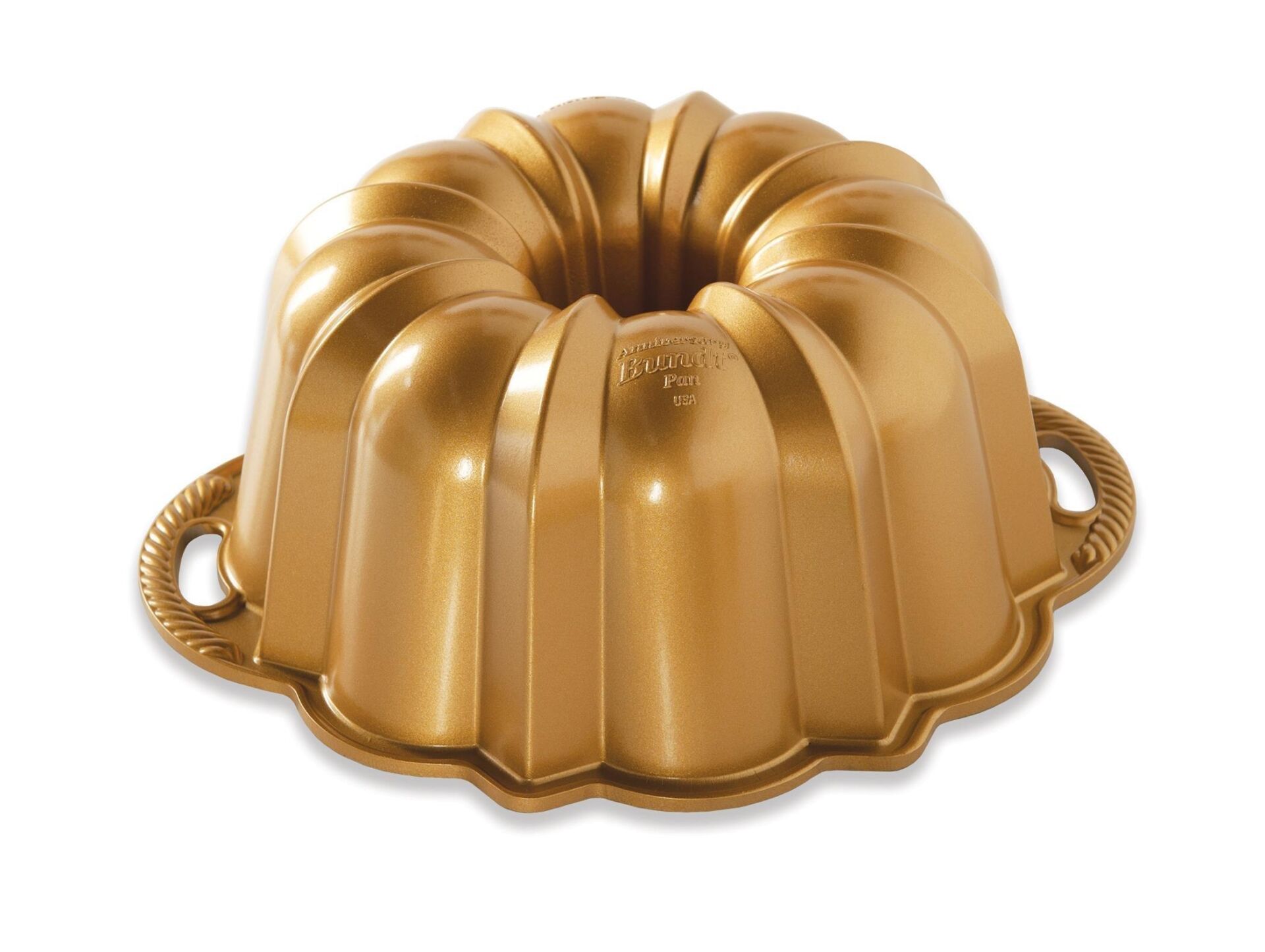Nordicware 60. Yıl Özel Bundt Kek Kalıbı - 12 Cup Gold