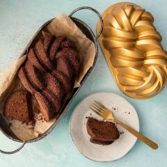 Nordicware 75. Yıl Özel Örgü Kek Kalıbı Gold