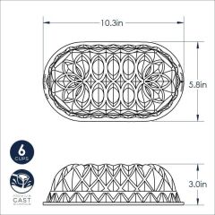Nordicware Jübile Ekmek Kalıbı Gold