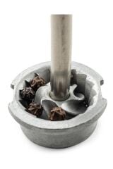 Peugeot Royan Karabiber Değirmeni Metalik Gri 18 cm