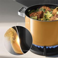 Wmf  Fusiontec Tencere Seti 4 Parça Papaya Turuncu