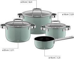 Wmf  Fusiontec Tencere Seti 4 Parça Okaliptus