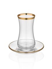 DECORİUM ARS 719 12 PRC. CAY TAKIMI DALIA ALTIN