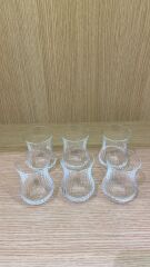 Bohemia Kristal Sandro Moreno Kristal Optikli 6 lı Çay Bardağı