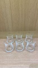 Bohemia Kristal Sandro Moreno Kristal Optikli 6 lı Çay Bardağı