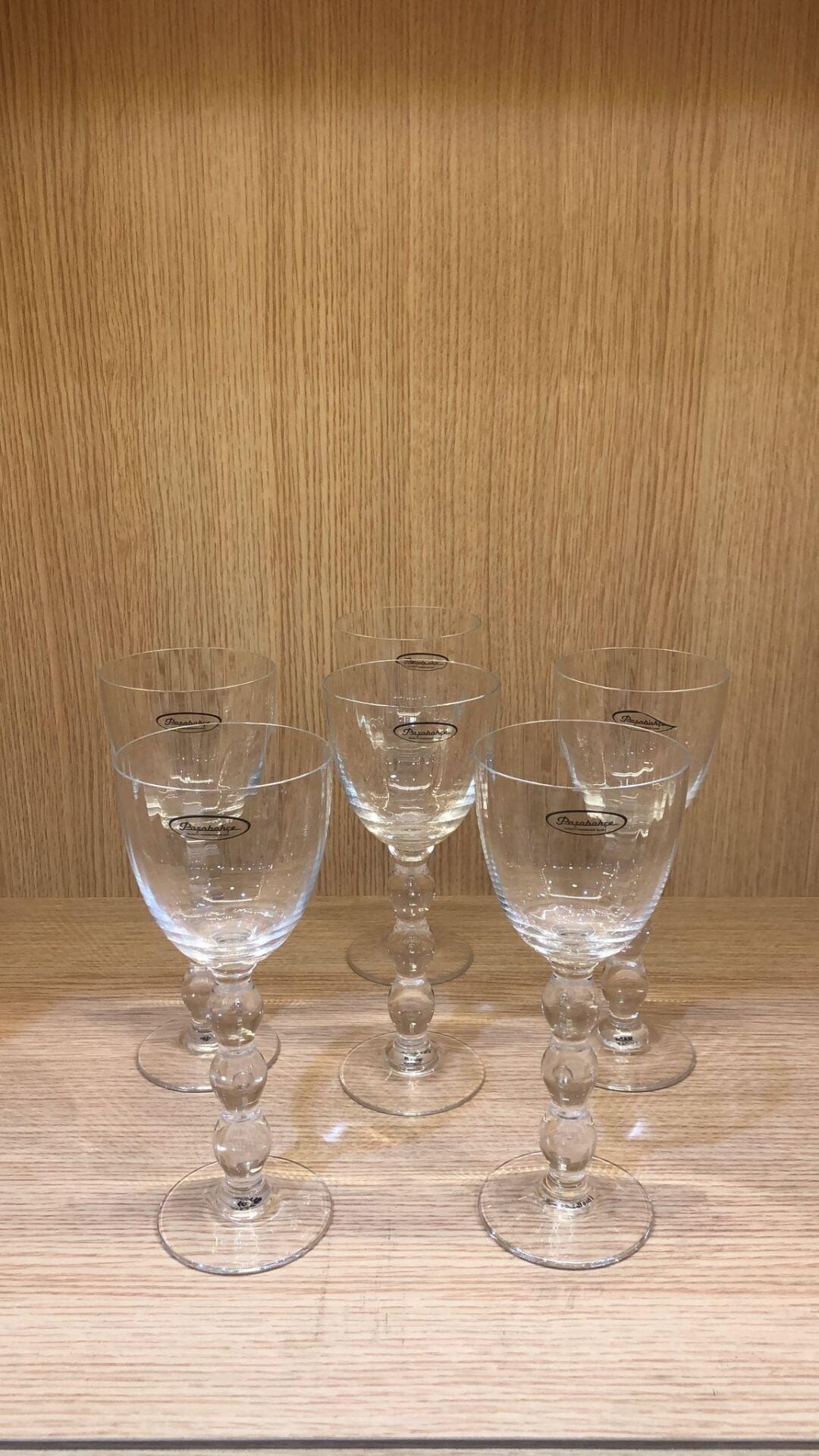 Paşabahçe Nude Denizli Kristal Şarap Bardak 6 Adet 250 cc