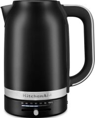 KitchenAid 1,7 L Isı Ayarlı  Su Istıcısı KEK1701 Black Matte-EBM