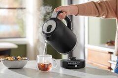 KitchenAid 1,7 L Isı Ayarlı  Su Istıcısı KEK1701 Black Matte-EBM