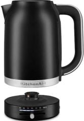 KitchenAid 1,7 L Isı Ayarlı  Su Istıcısı KEK1701 Black Matte-EBM