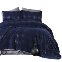 NAZİK HOME ELİTE LACİVERT PİKE TAKIMI ÇK