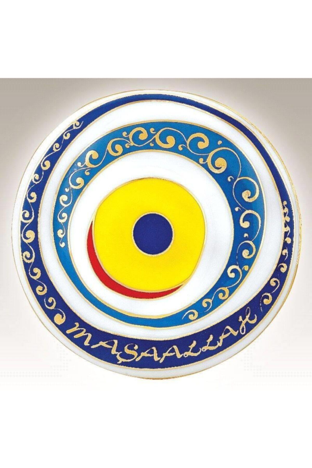 KUTAHYA PORSELEN NAZAR 20 CM DUVAR TABAK