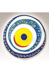 KUTAHYA PORSELEN NAZAR 20 CM DUVAR TABAK