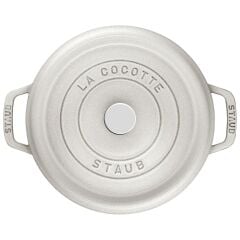 Staub La Cococtte Döküm Tencere Trüf Beyazı 26 cm 5,25 lt Yuvarlak