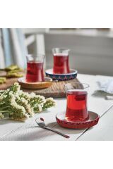 Koleksiyon İstanbul Tiryaki Roma Çay Set 6 lı 31000035554