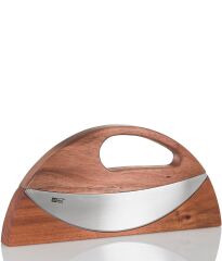 Adhoc Wave İki Bıçaklı Zırh Ahşap Standlı 19,8 cm