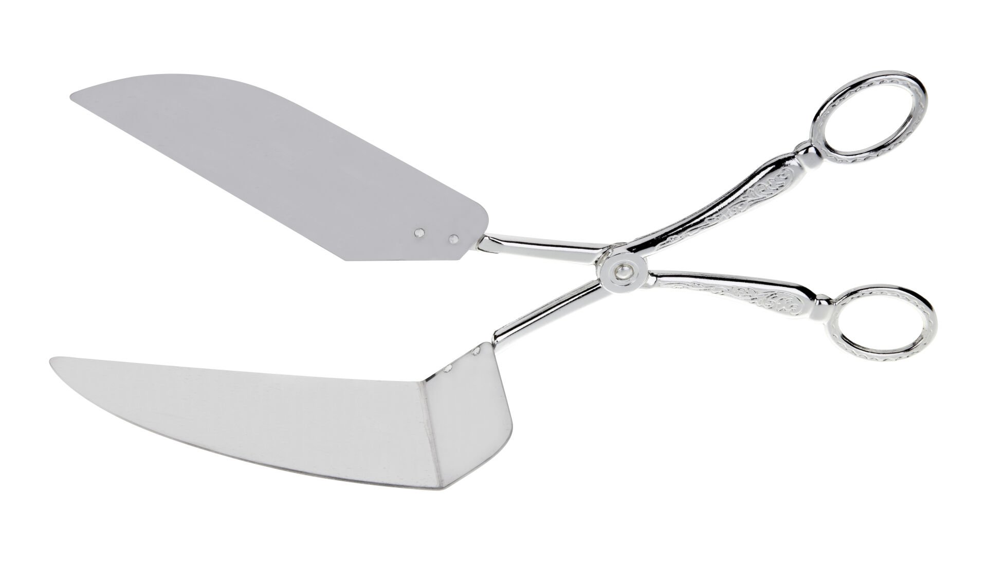 Queen Anne İngiliz Gümüşü Servis Makası 25 cm