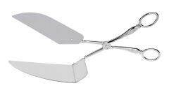 Queen Anne İngiliz Gümüşü Servis Makası 25 cm