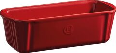 Emile Henry Kek-Fırın Kabı 31 x 13 cm Kırmızı